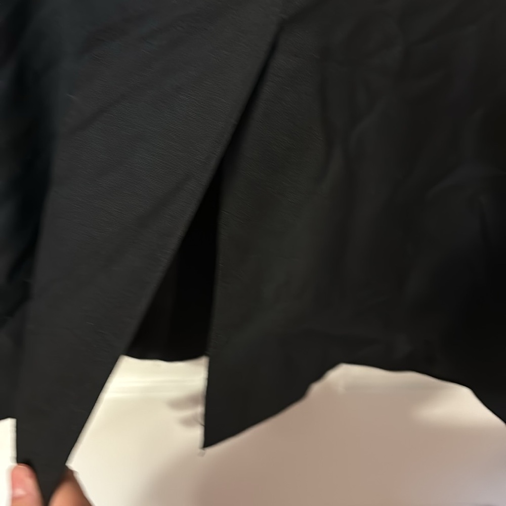 Stanford black suit jacket blazer 44 long double buttons on front - Picture 7 of 7